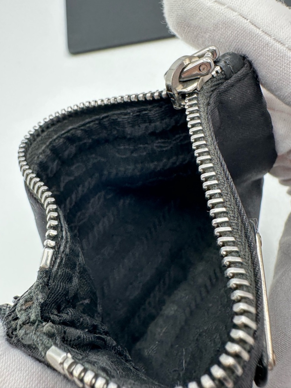 Prada Re Nylon Chain Pouch - Picture 9 of 10